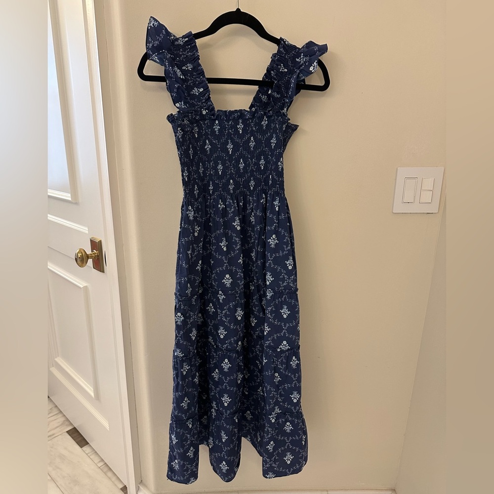 NYC Ellie in Navy Trellis XS